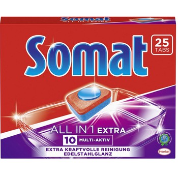 Viên rửa chén Somat Allin 1 Extra10- 25 Viên