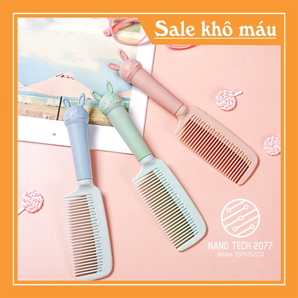 [HNSP61]Lược Thỏ KuTe Nanotech2077⭐[SIÊU SALE] [SIÊU XINH] ✨ Lược chải đầu siêu xinh