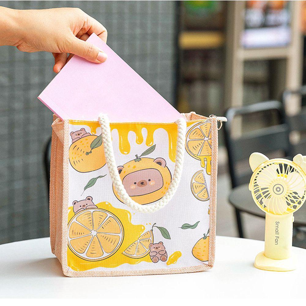 Túi Xách Vải Lanh Họa Tiết Lấp Lánh Thời Trang Cho Nữ