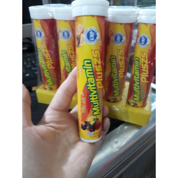 Vitamin  C sủi MULTIVITAMIN PLUS  tuýp 20 viên sủi | Thế Giới Skin Care