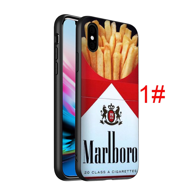 Ốp hình gói thuốc Marlboro cho Apple iPhone 11 Pro XS Max XR X 8 7 6S 6 Plus 5S 5 SE 2020