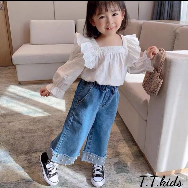 Sét váy jean cho bé sỉ ri 7