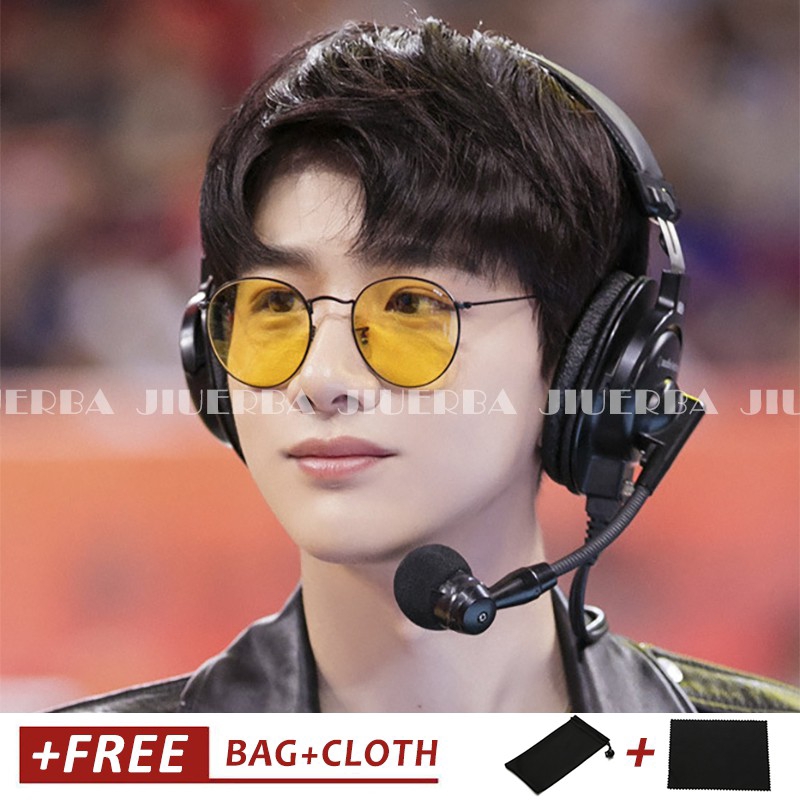 Mắt kính Hàn Quốc phong cách retro gọng kim loại thời trang