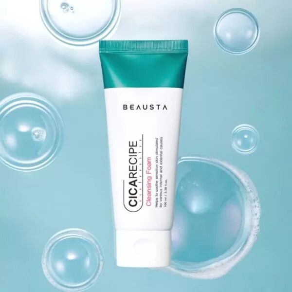 Sữa rửa mặt Beausta Cicarecipe Cleansing Foam 100ml