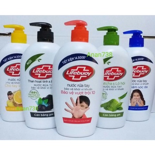 500ml Nước rửa tay diệt khuẩn Lifebuoy