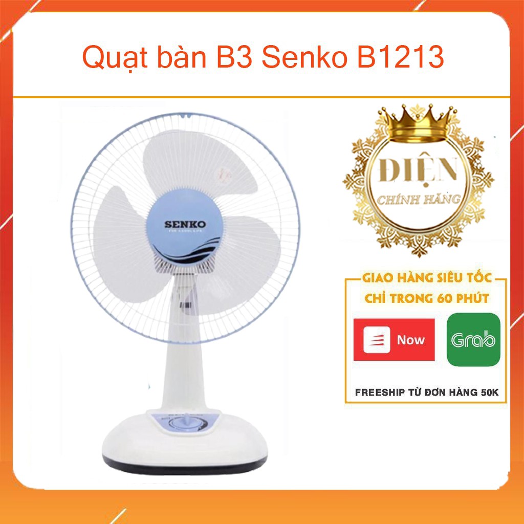 Quạt bàn B3 Senko B1213 - [ MÀU NGẪU NHIÊN ]