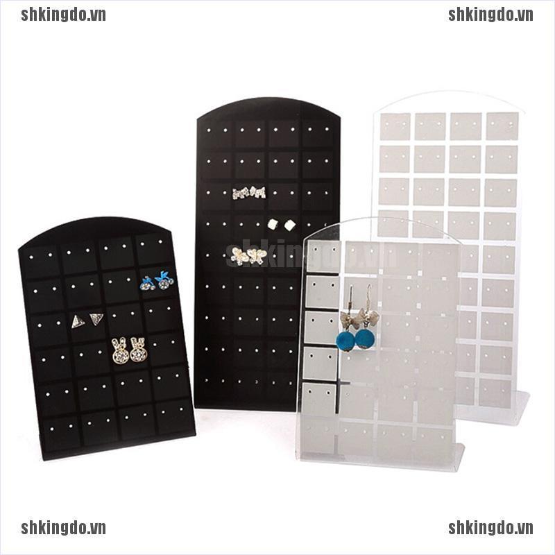 Giá trưng bày trang sức 24 / 48 / 72 lỗ bằng nhựa tiện lợi đa năng
