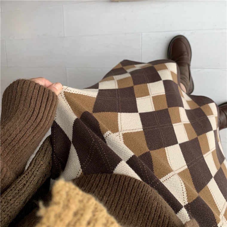 Chân Váy Len Dài Lưng Cao Thời Trang Thu Đông Hàn Quốc 2023 Cho Nữ