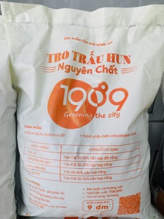 Tro trấu hun nguyên chất