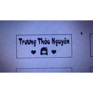 DẤU IN TÊN CHO BÉ