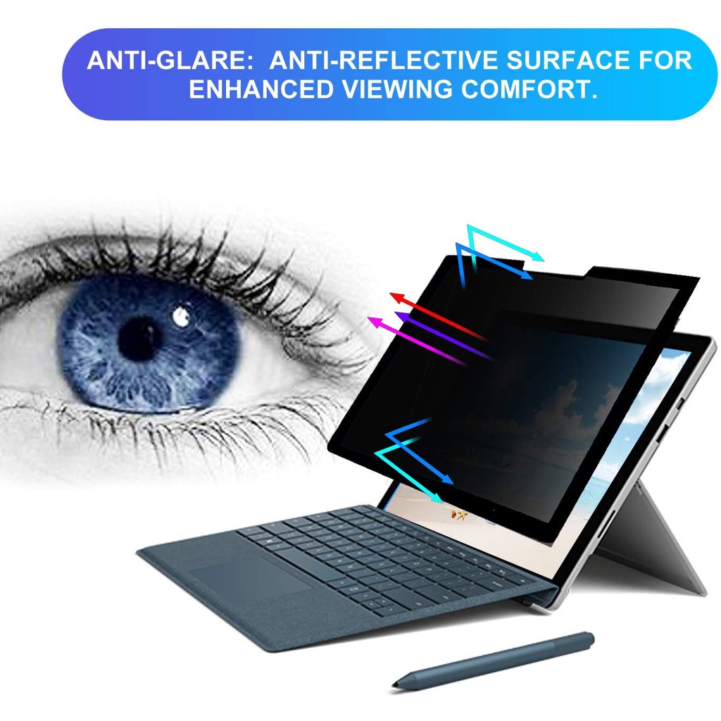 Riêng tư  Bảo vệ màn hình cho Microsoft Surface Có thể tháo rời  cho Surface Pro 7/6/5/4 Pro X Go1 / 2 Laptop1 / 2/3 cuốn sách 1/2/3 Bảo vệ màn hình máy tính xách tay