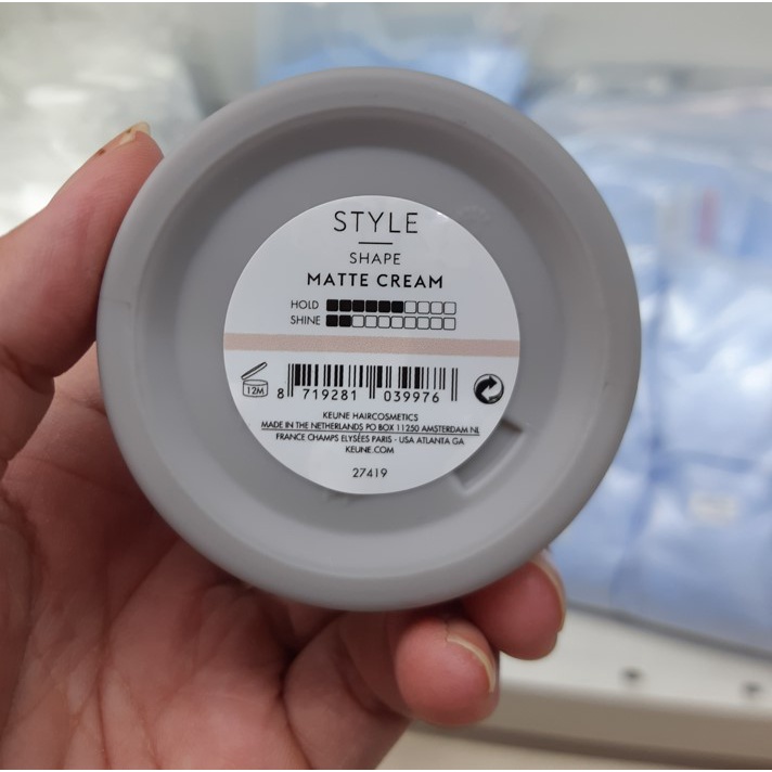 Sáp tạo kiểu tóc Keune Style Matte Cream 75ml  - MP8190