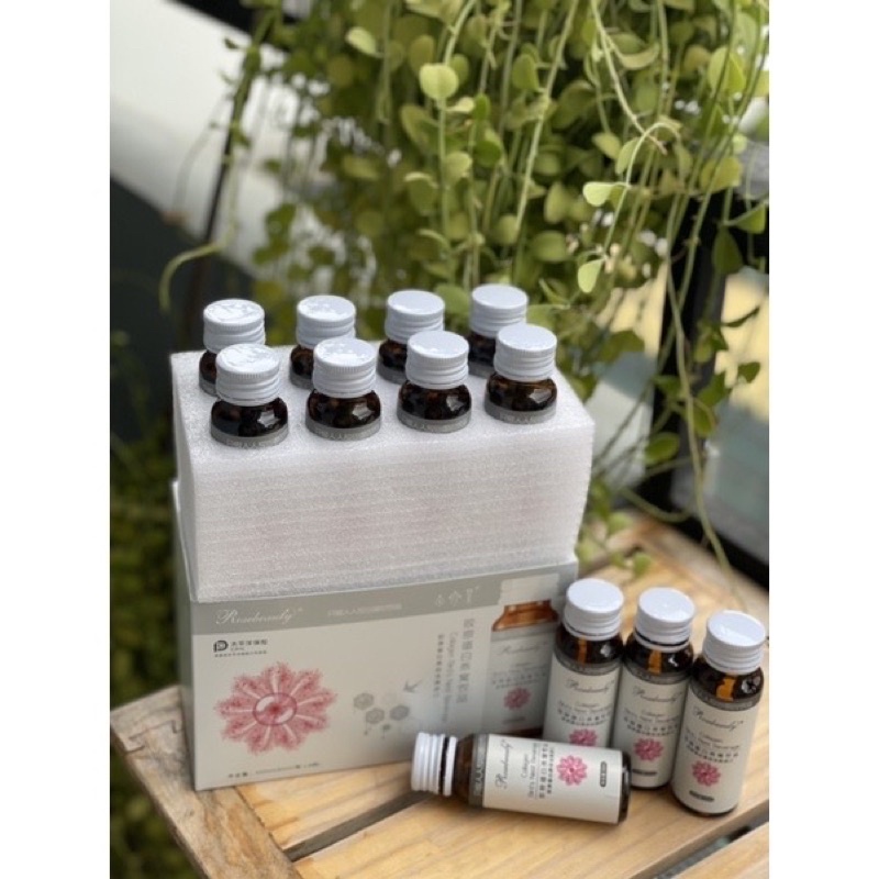 Collagen yến Rose Beauty nội địa trung collagen yến trắng da bản nội địa chính hãng bao check mã vạch