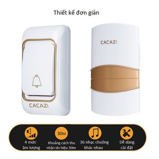 CHUÔNG ĐÔI KHÔNG DÂY CACAZI K06-2