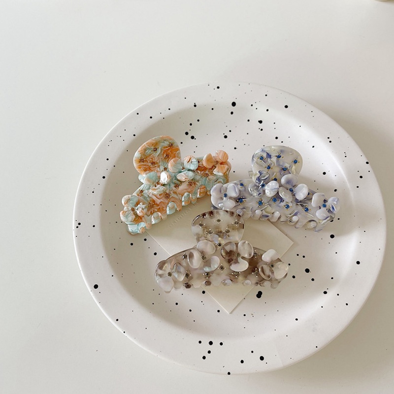 Kẹp Tóc Hình Hoa Nhiều Màu Sắc Ngọt Ngào Cho Nữ