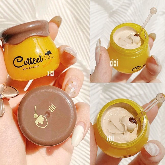 Kem nền dạng hũ XIXI che khuyết điểm tự nhiên mịn mướt Cottect Delicate Contouring Foudation XIXI22 | BigBuy360 - bigbuy360.vn
