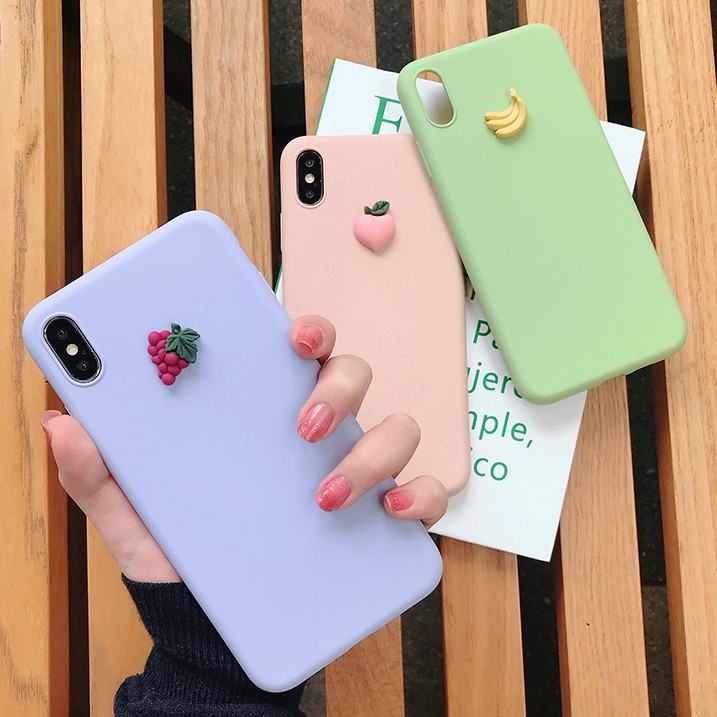 Ốp điện thoại mềm gắn hình trái cây cho Huawei Honor 8X 8A 9X 20 9 10 Lite Honor 9S 9i 10i 20i Honor 50 60 Pro Y6P Y7A Y9A Y5P