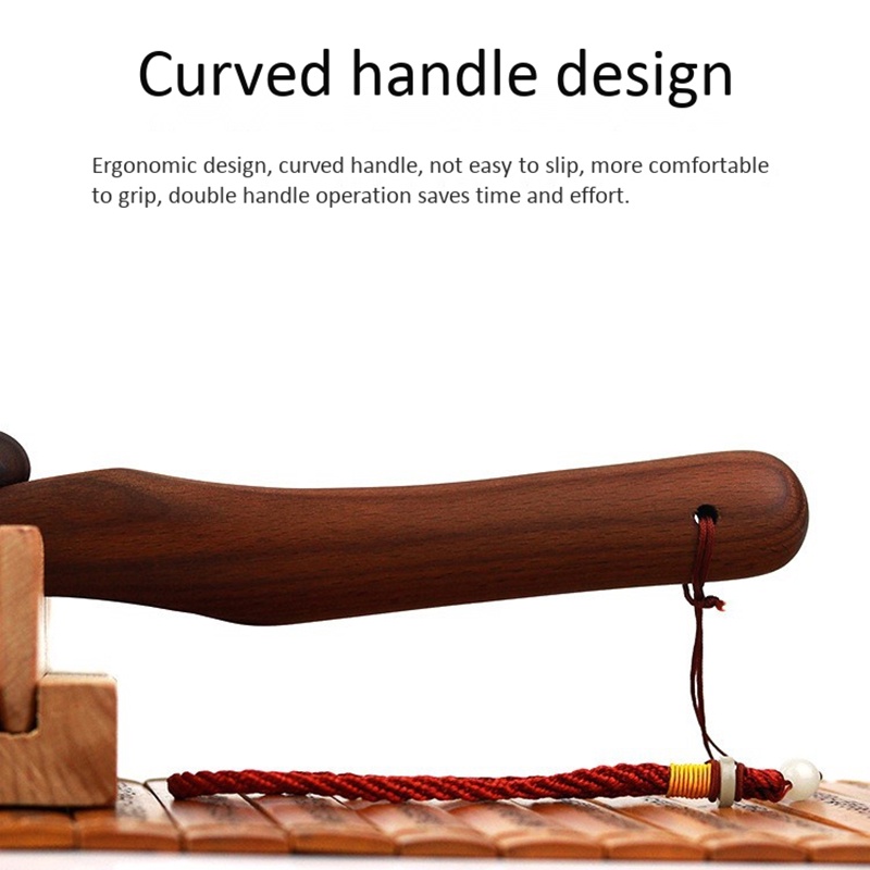 [Hàng mới về] Thanh gỗ dài 48cm dùng để mát xa cơ bắp tiện dụng