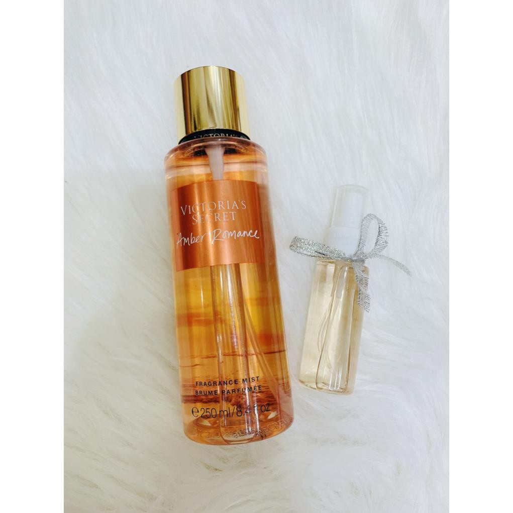 [Bill Mỹ] Xịt Thơm Body Mist Bath & Body Works AMBER ROMANE 33ML