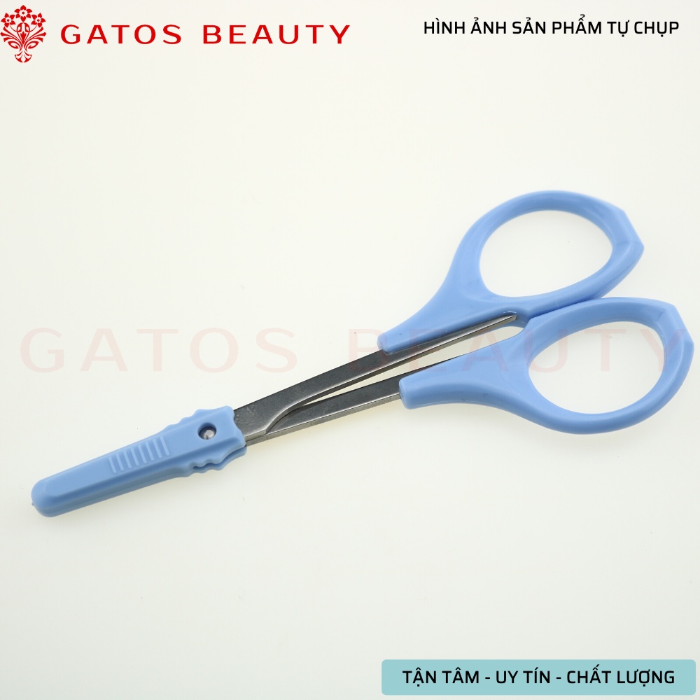 Kéo Tỉa Lông Mũi Đầu Tròn Nhiều Màu