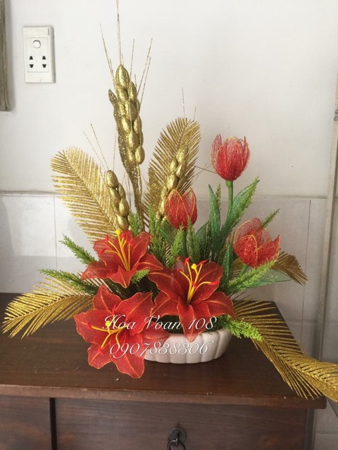 Lily bộ đất sét