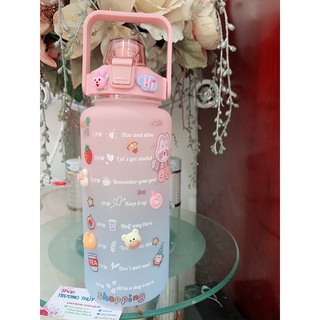 Combo bình nước 2L