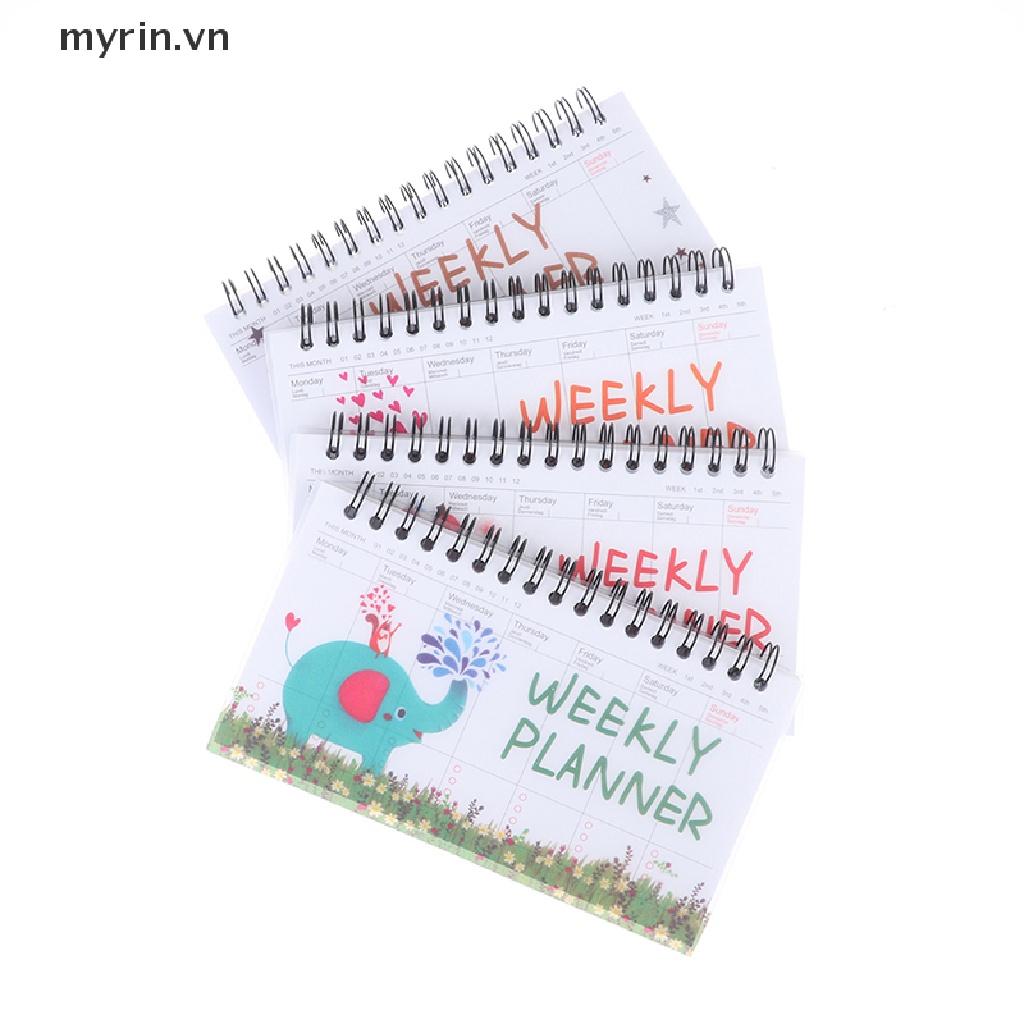 Sổ Ghi Chép Kế Hoạch Hàng Tuần Agenda 2021 2022