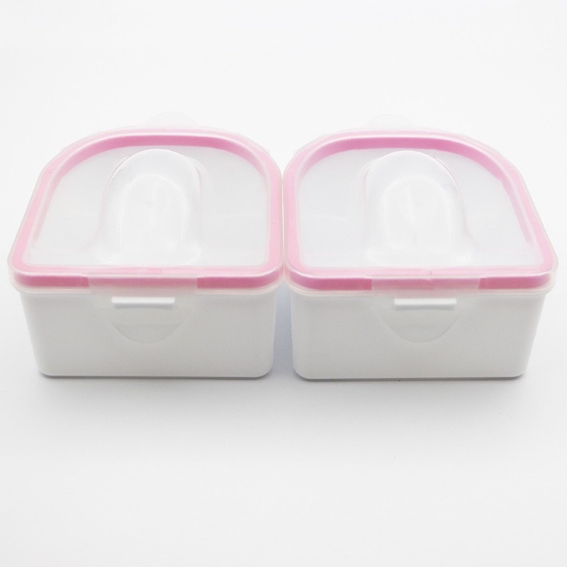 Bát Ngâm Tay Làm Nail Loại 1 Lớp Và 2 Lớp Có Ngăn Tiện Dụng