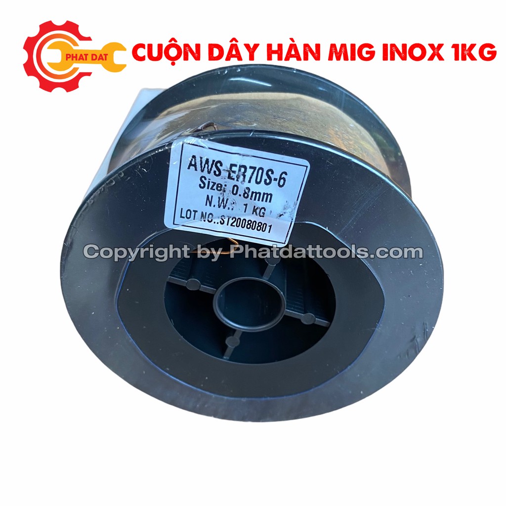 Cuộn dây hàn MIG inox 1kg cho các dòng máy hàn MIG mini SASUKE-KENMAX