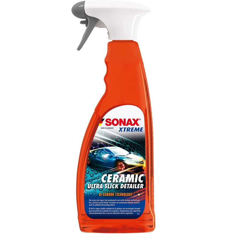 Chai Xịt Đánh Bóng Sơn Xe Phủ Ceramic Siêu Mượt SONAX Xtreme Ceramic Ultra Slick Detailer 268400