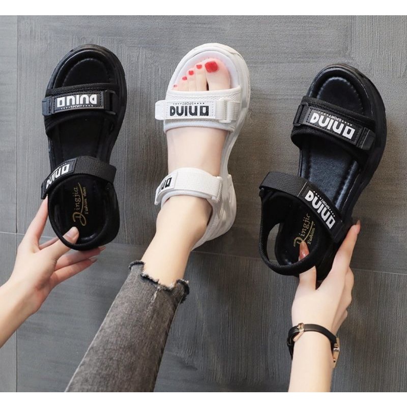 Dép Sandal nữ, dép quai hậu nữ dành cho học sinh quai ngang thanh lịch mã HV100