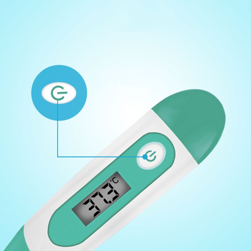 Nhiệt Kế Kỹ Thuật Số Đầu Mềm Dành Cho Người Lớn Và Trẻ Em