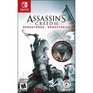 [US] Trò chơi Assassin Creed III (3) : Remastered - Nintendo Switch