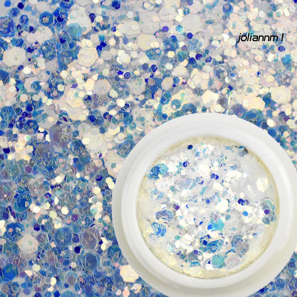 Phụ kiện kim sa hinh ngôi sao/ mặt trăng/ trái tim trang trí cho móng tay DIY