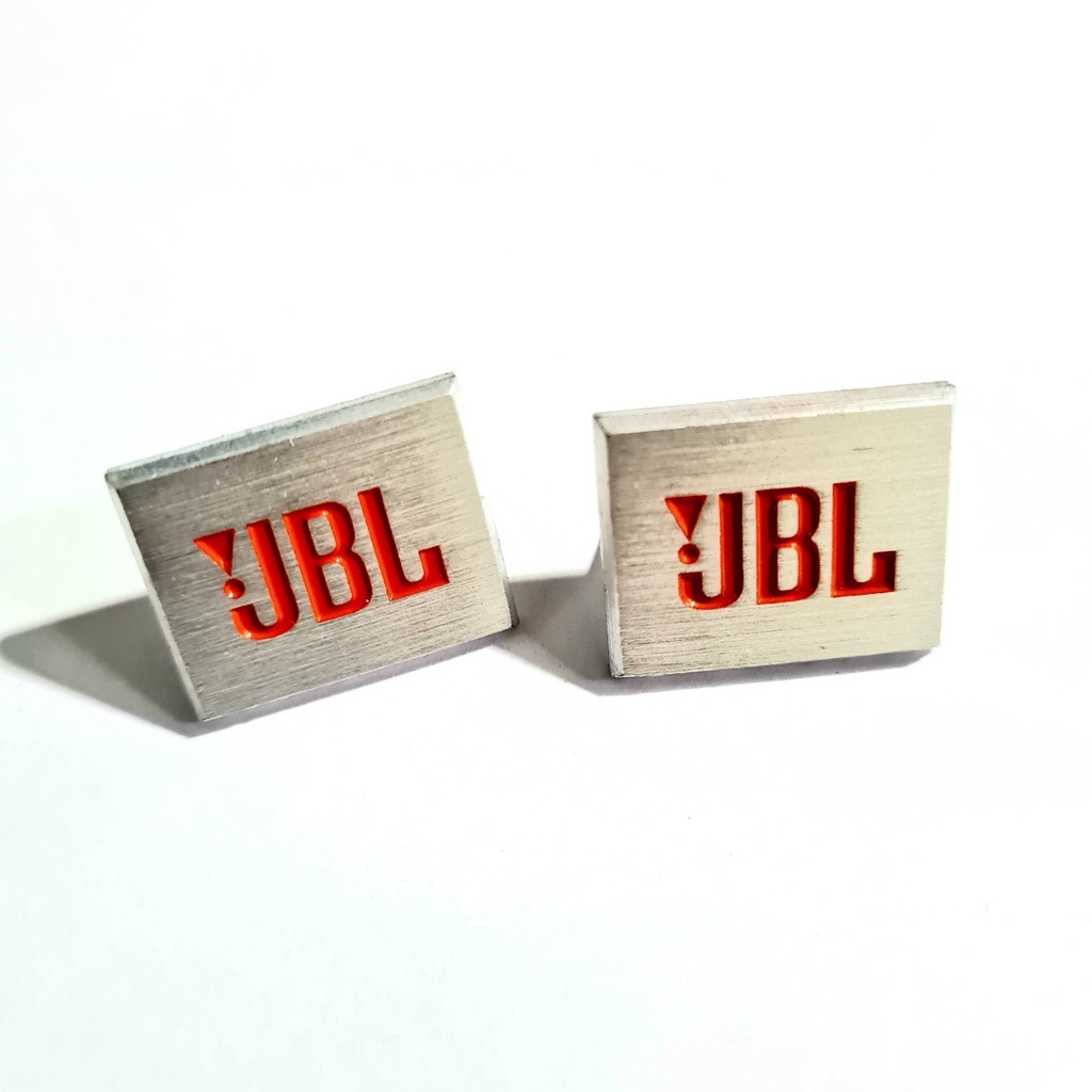 Tem nhôm JBL kích thước 2.6*2.1cm