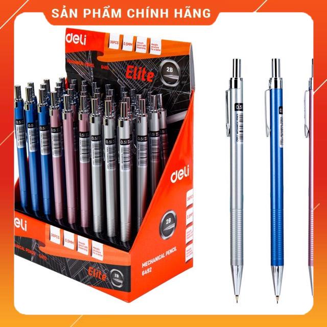 Freeship Bút chì kim 0,5mm và 0,7mm DELI 6492