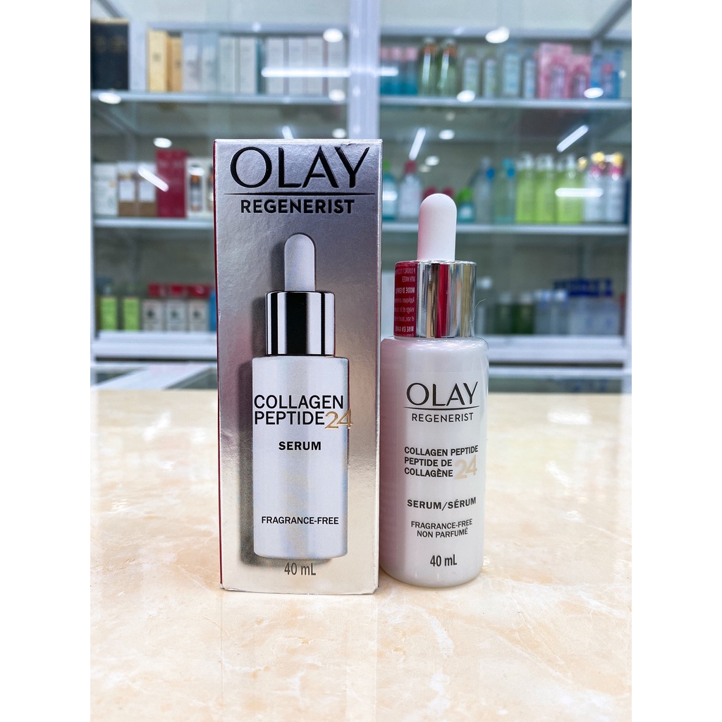 Tinh chất chống lão hóa Olay Regenerist Collagen Peptide 24 Serum 40ml (Không mùi)