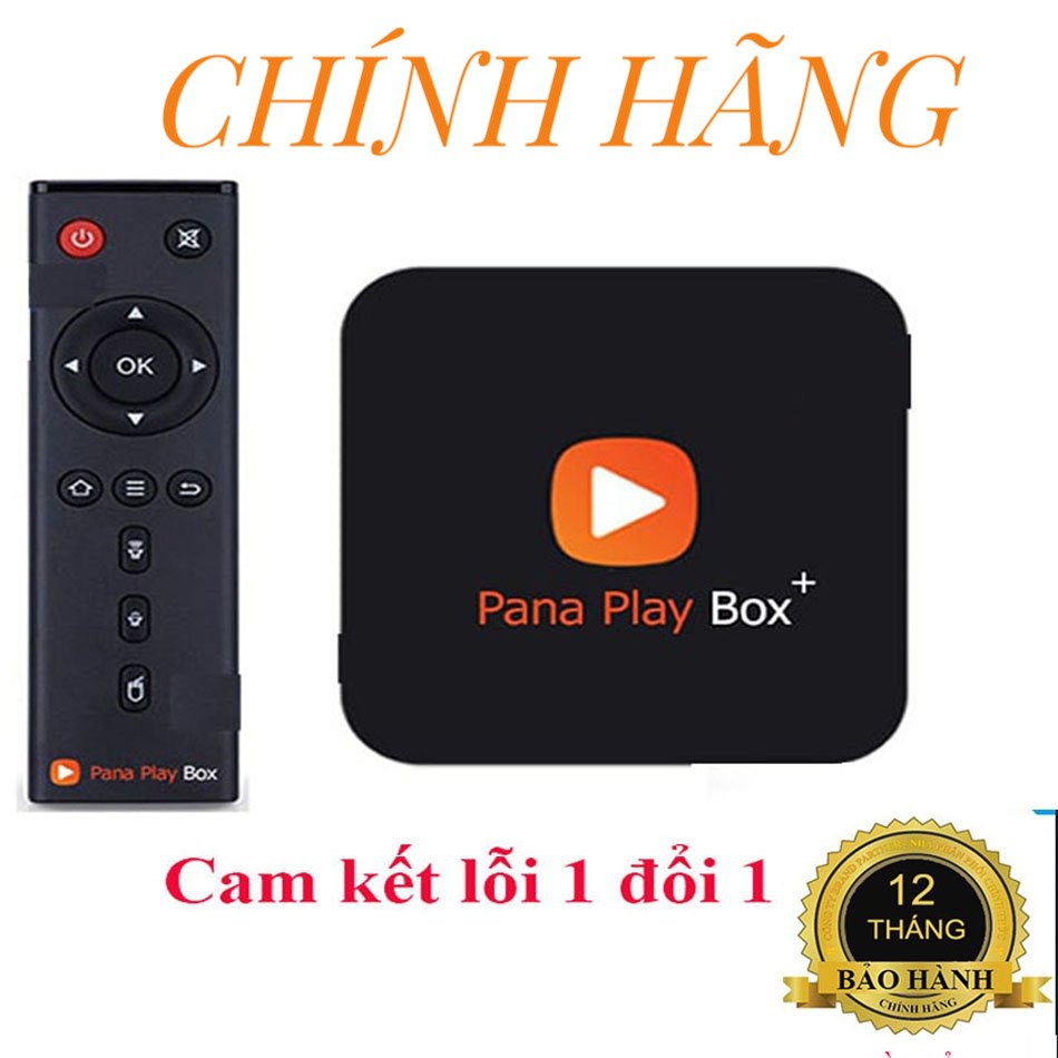 [CHÍNH HÃNG] Tivi box PANA PLAY BOX RAM 4GB ROM 32GB Tặng gói VtvCab 12 Tháng Miễn phí