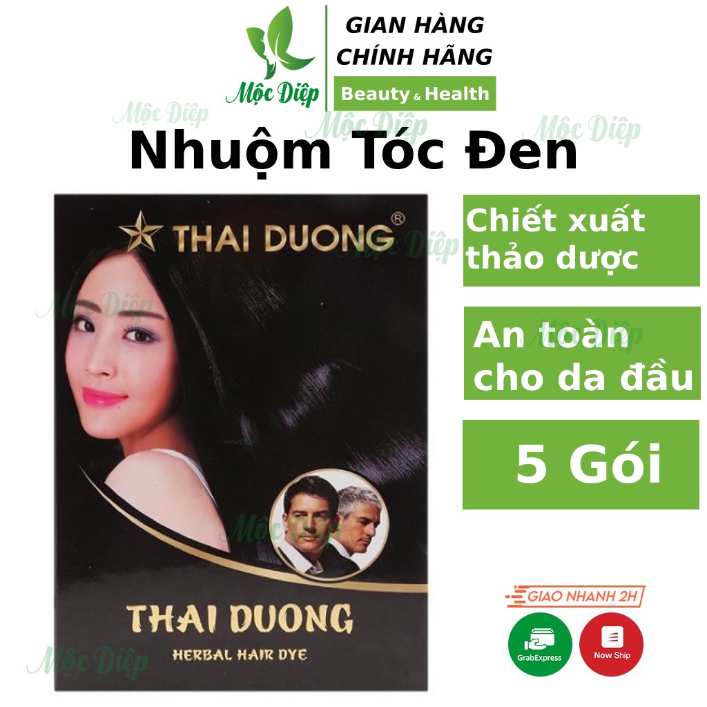 Nhuộm Tóc Đen hái Dương ❤️CHÍNH HÃNG❤️ không làm tóc hư tổn, không hại cho tóc