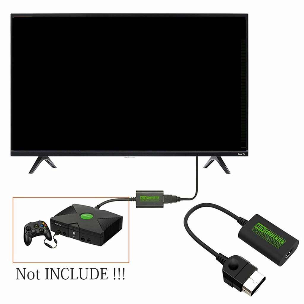 [New promo]Console For Xbox To HDMI-compatible Compatible Cable Adapter Connect To HDTV