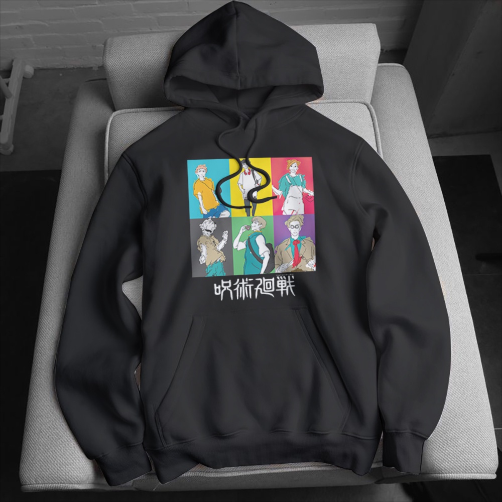 Áo Hoodie Unisex Jujutsu Kaisen Nhiều Mẫu