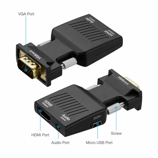 💥Freeship-Siêu xịn💥Cáp chuyển đổi VGA sang HDMI, HDMI sang VGA có Audio cao cấp, hỗ trợ Full HD 1080P