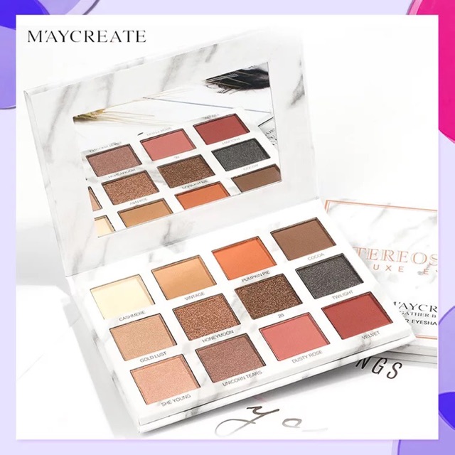 Phấn mắt siêu mịn maycreate