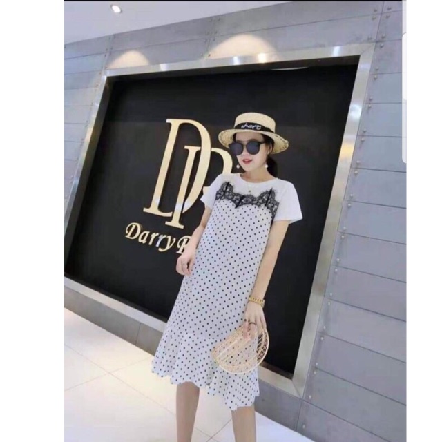 VÁY BẦU SÀNH ĐIỆU DÁNG SUÔNG CHẤT LỤA MÁT MÙA HÈ ĐẦM BẦU ĐẸP