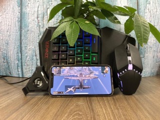 Dock Bluetooth - Bộ chuyển đổi chơi game PUBG , Free Fire