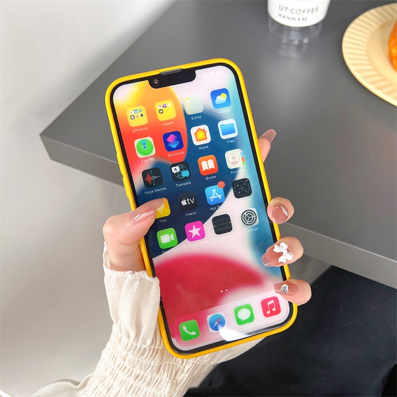 LINE FRIENDS Ốp Điện Thoại Silicon Mềm In Hình Gấu Nâu Cho iPhone 13/13 Pro Max/13 Pro/12 Pro Max/12/12 Pro/11/11 Pro Max/X/XS Max/XR/7/8 Plus