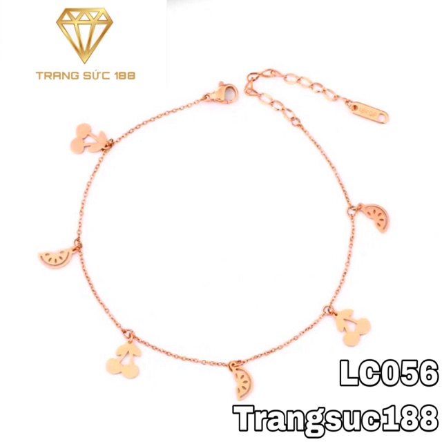 Lắc chân titan trái cây LC056 | BigBuy360 - bigbuy360.vn
