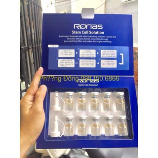 Tế Bào Gốc Ronas Stem Cell Hàn Quốc 1 HỘP 10 ỐNG