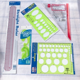 Combo dụng cụ thước vẽ kỹ thuật