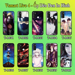 Ốp lưng Vsmart Live 4 dẻo đen in hình Anime siêu đẹp, siêu ngầu